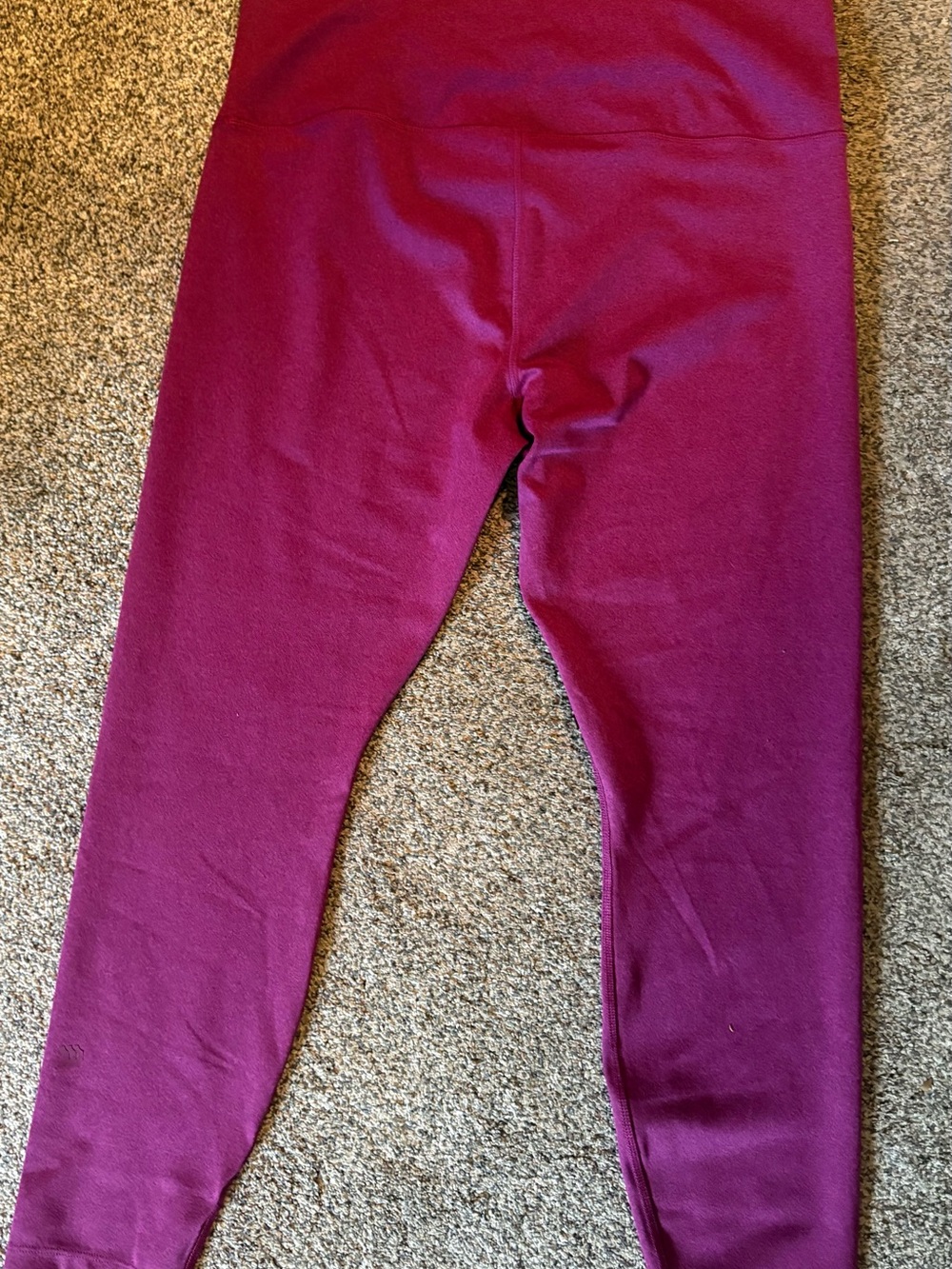 Women’s all in motion Deep Purple/Magenta Leggings, Size XXL